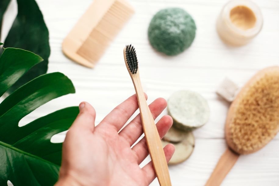 Bamboo toothbrush- mood